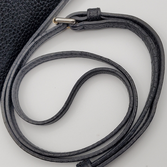 🎀 SOLD 🎀 Burberry London Grainy Calfskin Small Leah Black - Picture 11 of 17